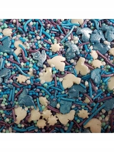 úspěšné pečivo Cukrový Posyp Konfety lesklé holubičky 25 g