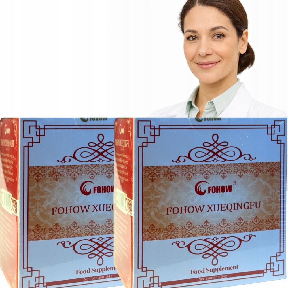 2-PAK Xueqinfu Fohow 240 kapslí Čistič krevních cév (r)