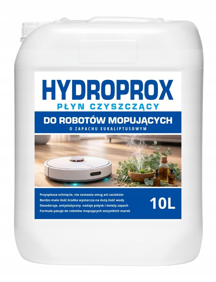 Hydroprox Čisticí Tekutina Pro Mopování Práce S Eukalyptovou Vůní 10 l