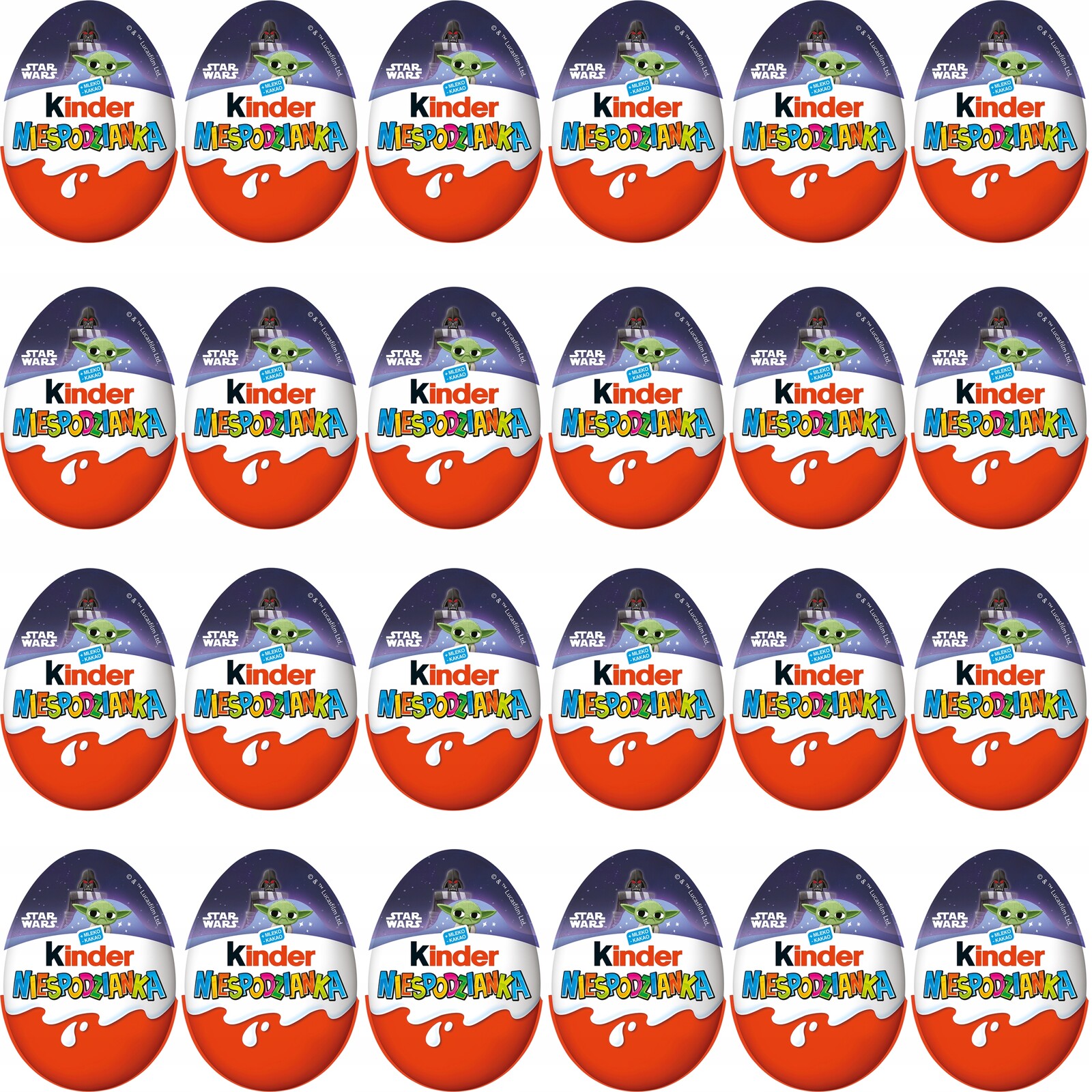 Kinder „Star Wars“ Vajíčko S Překvapením 1 Ks 20g 24ks