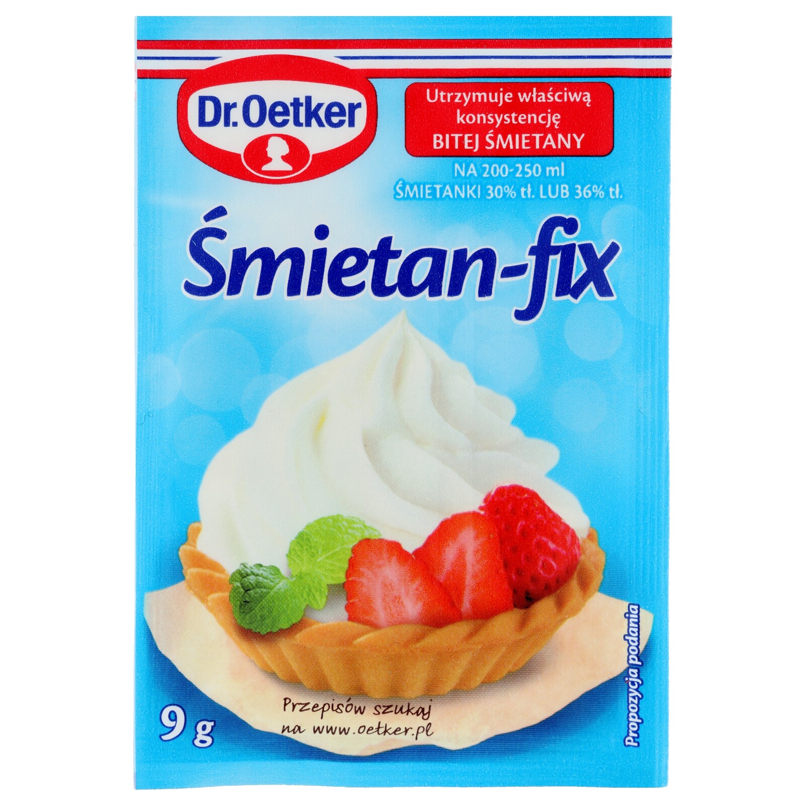 Smetanový fix Dr. Oetker 9 g