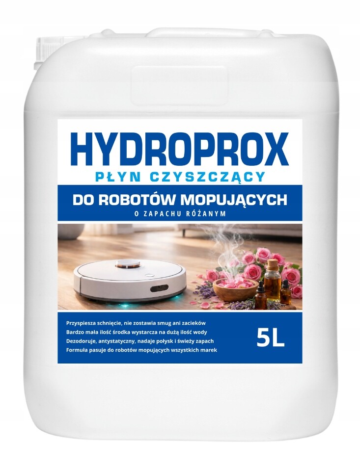 Hydroprox Čisticí Kapalina Pro Mopovací Roboty Růžová Vůně 5 l