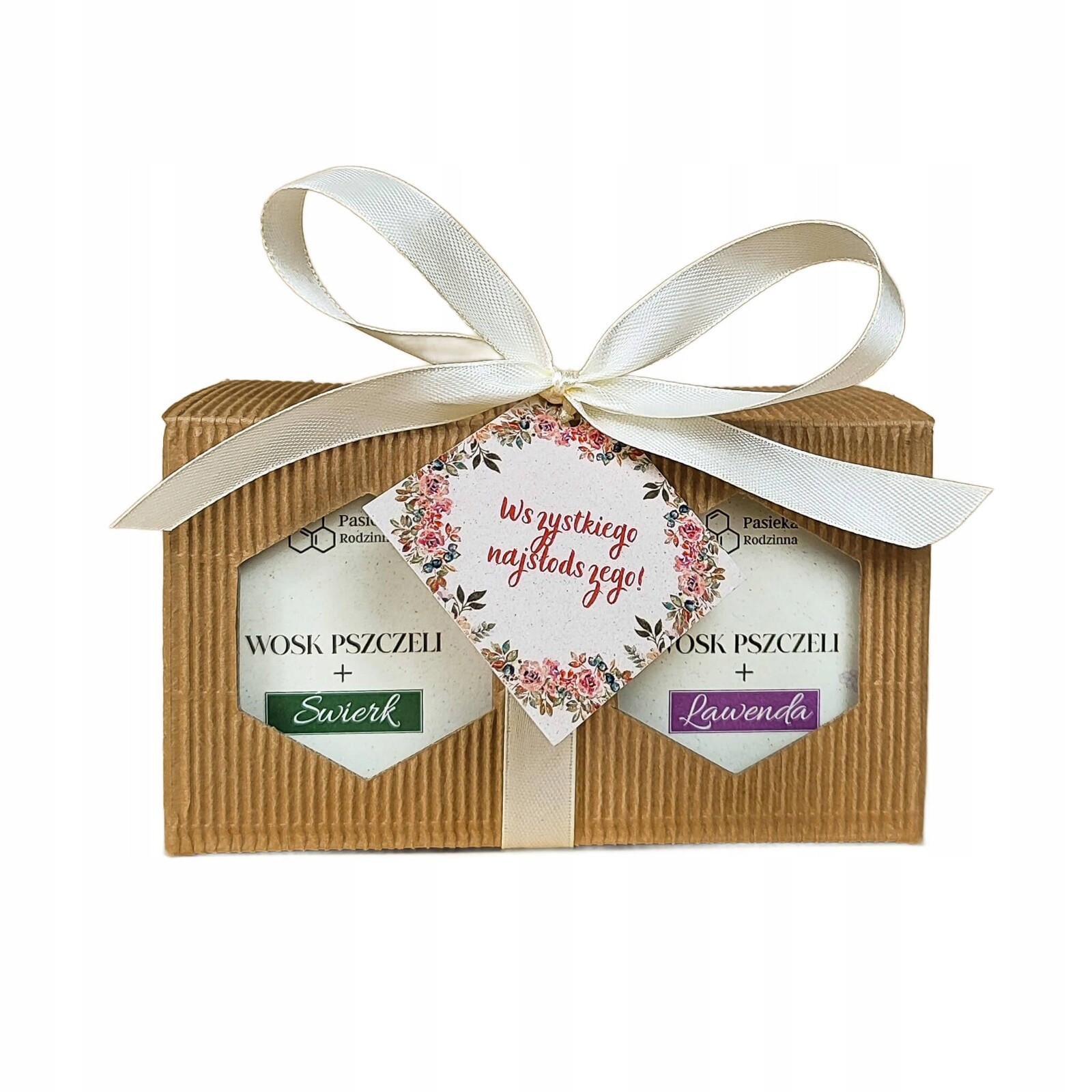 Dárková sada svíček Levandule Smrk 120 ml Pro ni na Valentýna