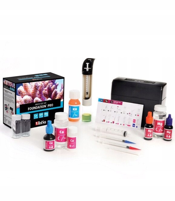 Sada Testů Kapkových Látek Na Vápník Kh A Hořčík Pro Mořské Akvárium Pro