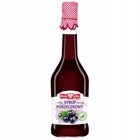 Polska Róża Domácí sirup z černého rybízu