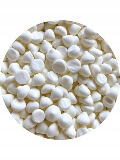 udanewypieki Dekorace Posypka mini sněhové pusinky bílá 50 g