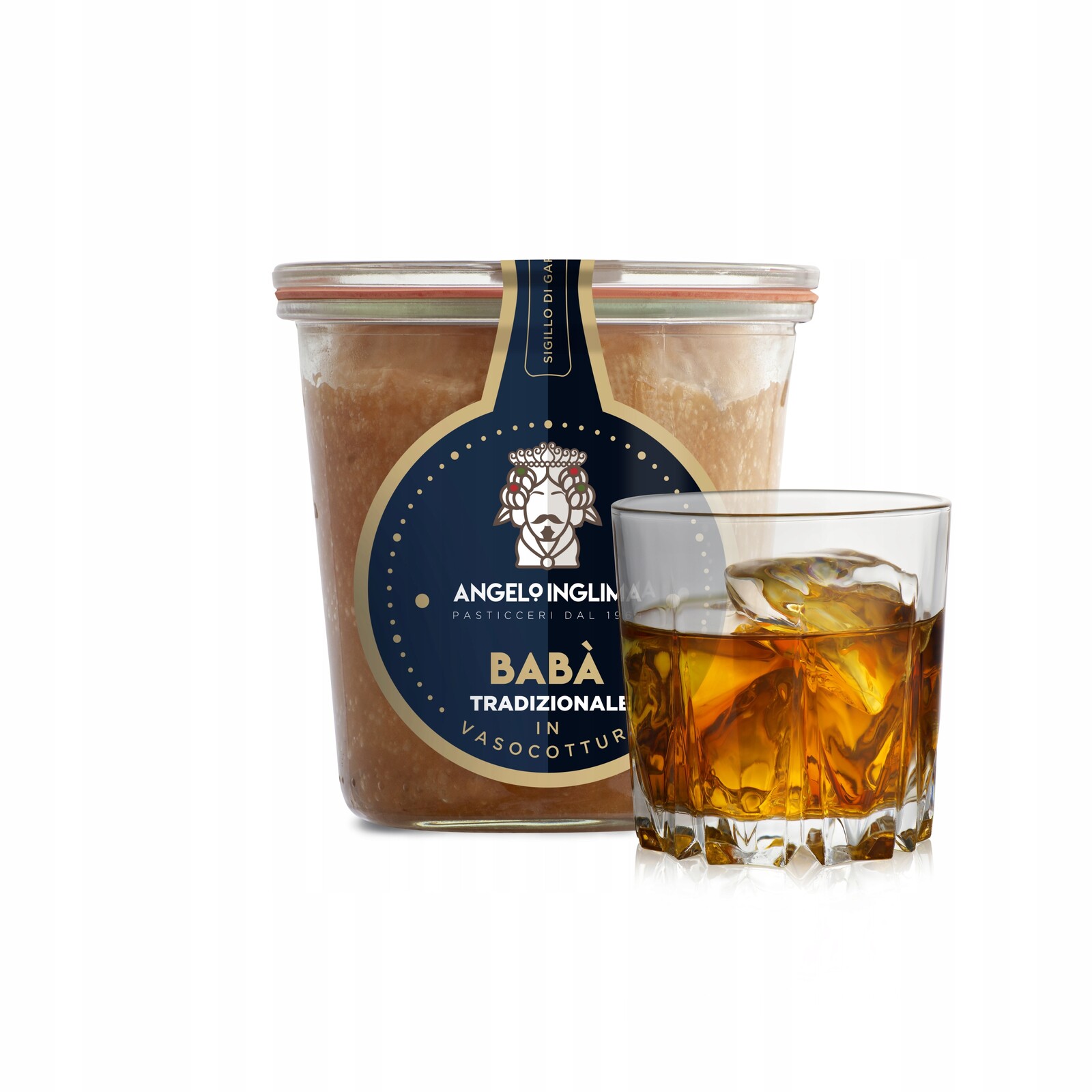 Babà – italská bábovka tradiční napuštěná alkoholem 300 g