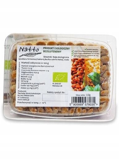 2x Natto Fermentovaná sója Bio 110 g