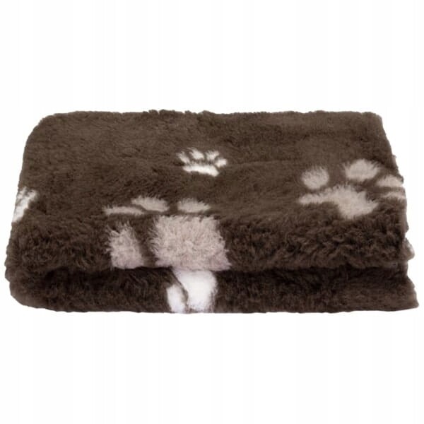 Dry Bed A+ 75X100CM Pelíšek Čokoládový S Tlapkami Duo Blovi