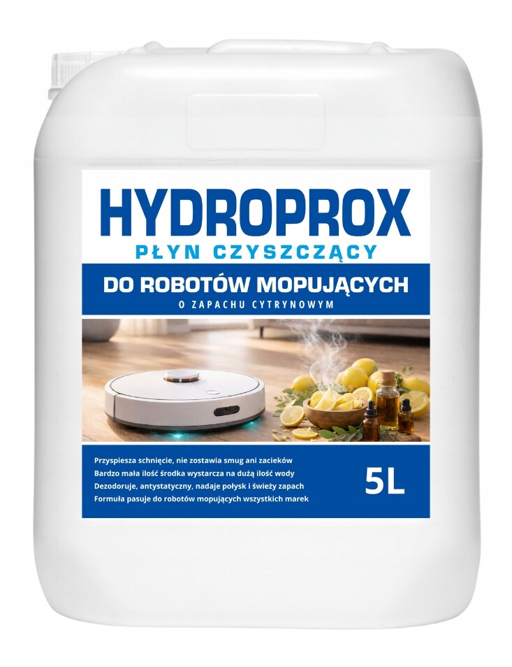 Hydroprox Čisticí Kapalina Pro Mopovací Roboty Citronová Vůně 5 l