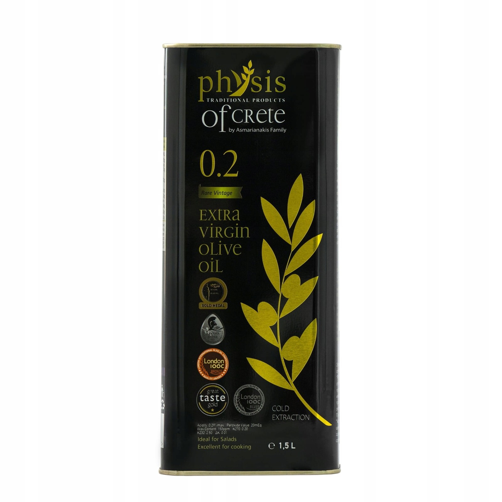 Physis of Crete extra panenský olej 0.2 1500 ml