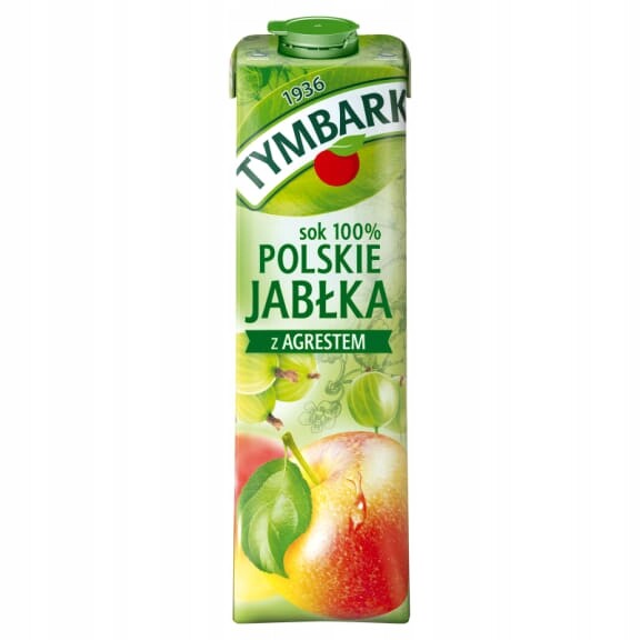 Tymbark Polské jablko angrešt