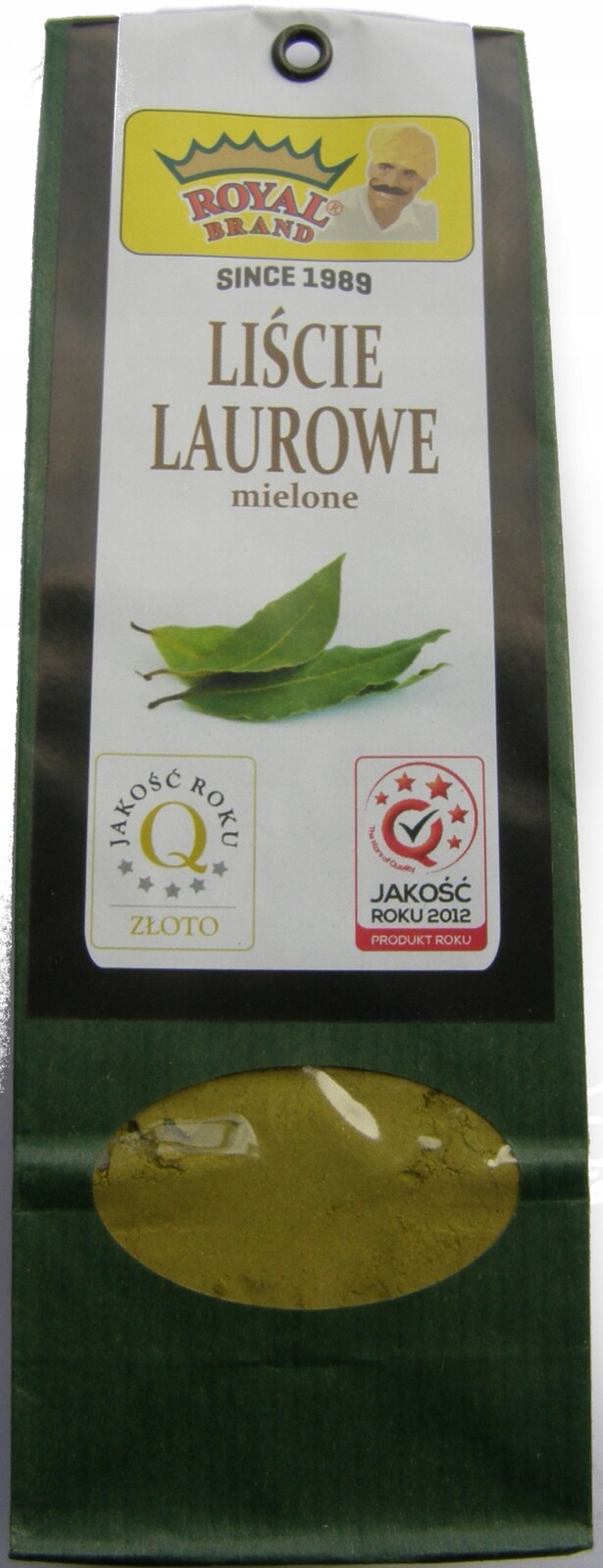 7 x Royal Brand Laurové listy 40 g jemně mleté, prášek, čerstvé