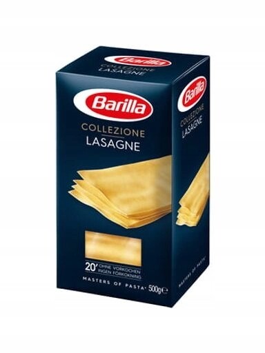 3x Těstoviny lasagne Barilla 500 g