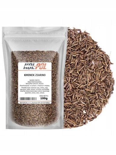 7x Kmín Zrno 100g Semena kmínu přírodní koření aroma kvalita