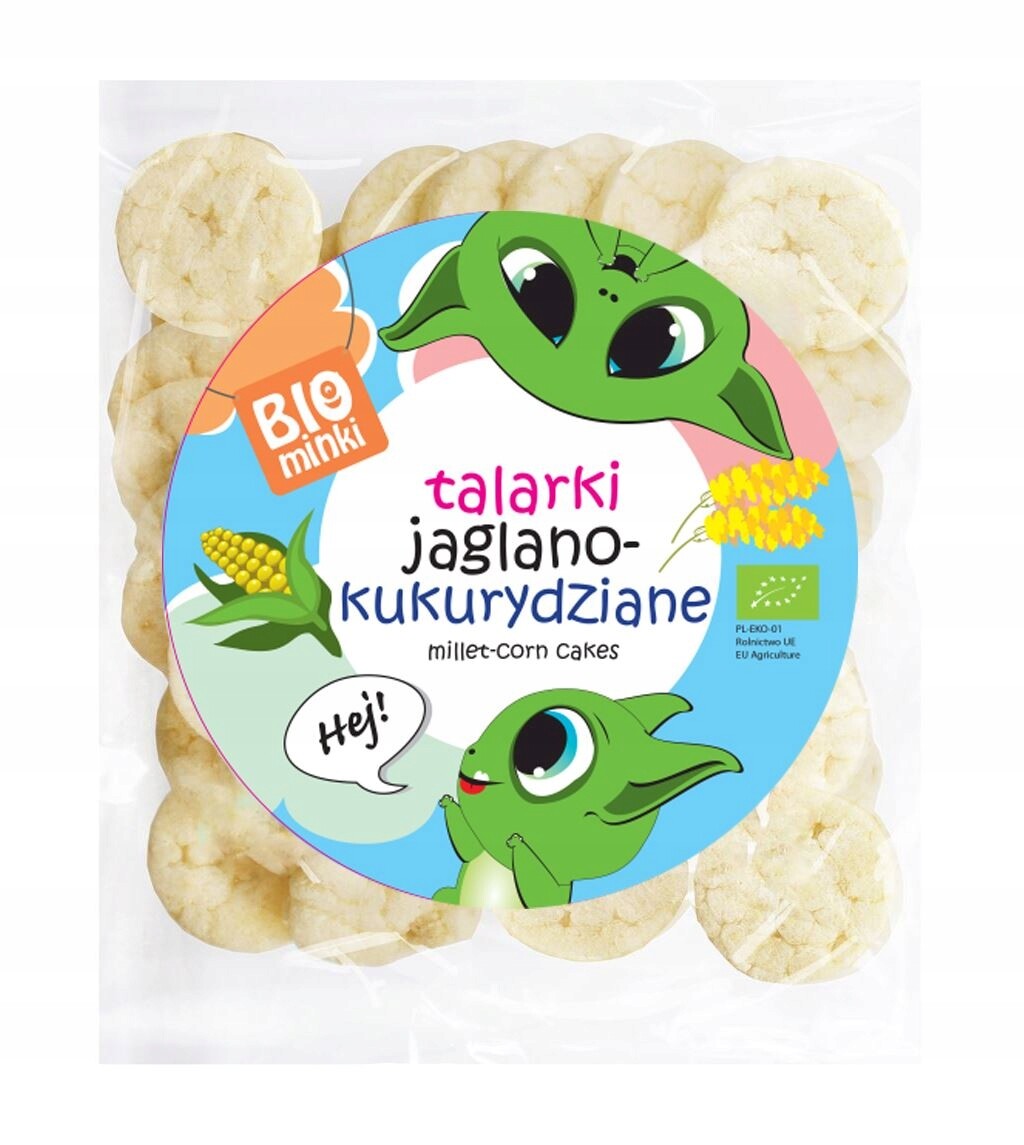 9X Biominki Jaglano-kukuřičné talárky Bio