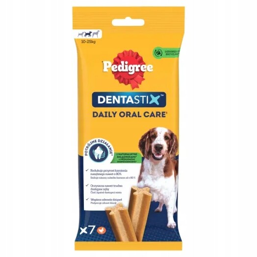 Pedigree DentaStix Střední plemena Pamlsek pro psy (7 kusů)