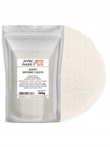 Těsto Na Vafle 500 g Hotová směs na vafle, křupavé, rychlé