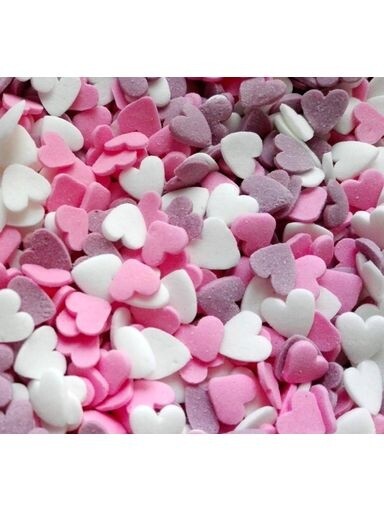 udanewypieki Cukrový Posyp Srdce Srdíčka MIX I 50 g