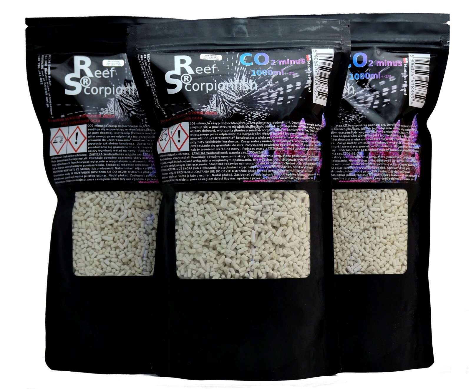 Přípravek Na Zvýšení Ph Vody V Akváriu Reef Scorpionfish CO2 Minus 1 L Af