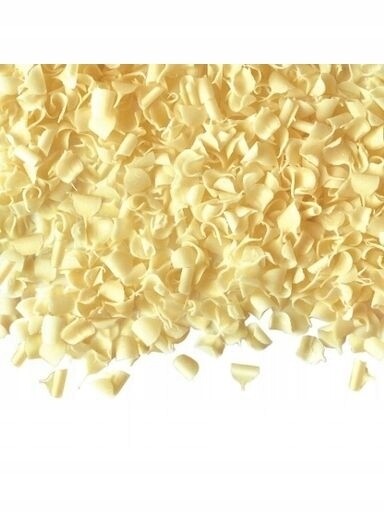 udanewypieki Posyp Dekorace Čokoládové Hobliny Bílé 50 g