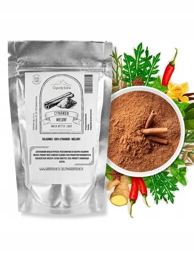 7x Ogrody Solne Koření Skořice mletá 200 g vysoké kvality