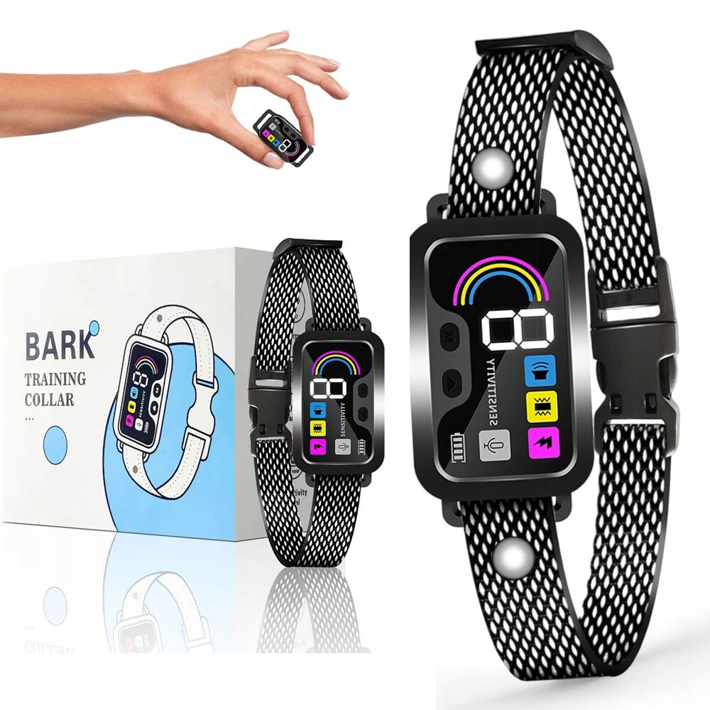 Automatický Antištěkač, 8 Úrovní Citlivosti, Barevný Displej Pro Psa