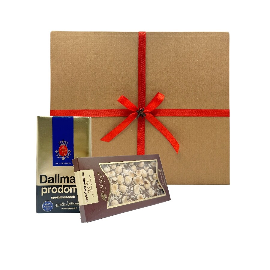 Dárková sada – mletá káva a čokoláda M.Pelczar