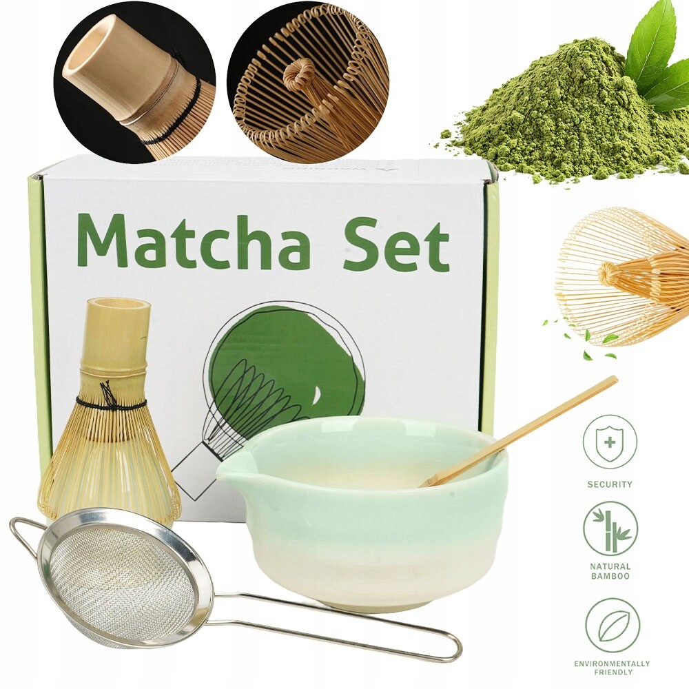 Dárková Sada Na Matchu 5KS Keramika Gradient Zelená Příslušenství