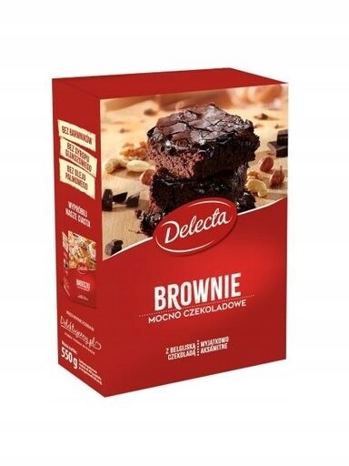 Delecta Brownie těsto 550 g