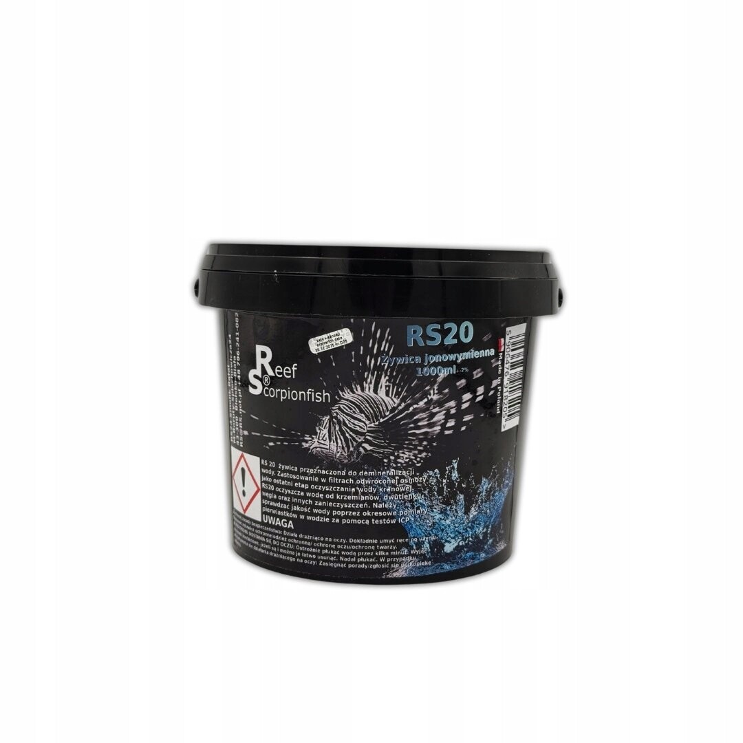 Iontoměničová Pryskyřice Pro Filtr Ro Demi Reef Scorpionfish RS20 1000 ML Reef
