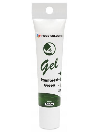 Food Colours Gelové barvivo T 056 Rainforest Green Lesní zelená 30 g