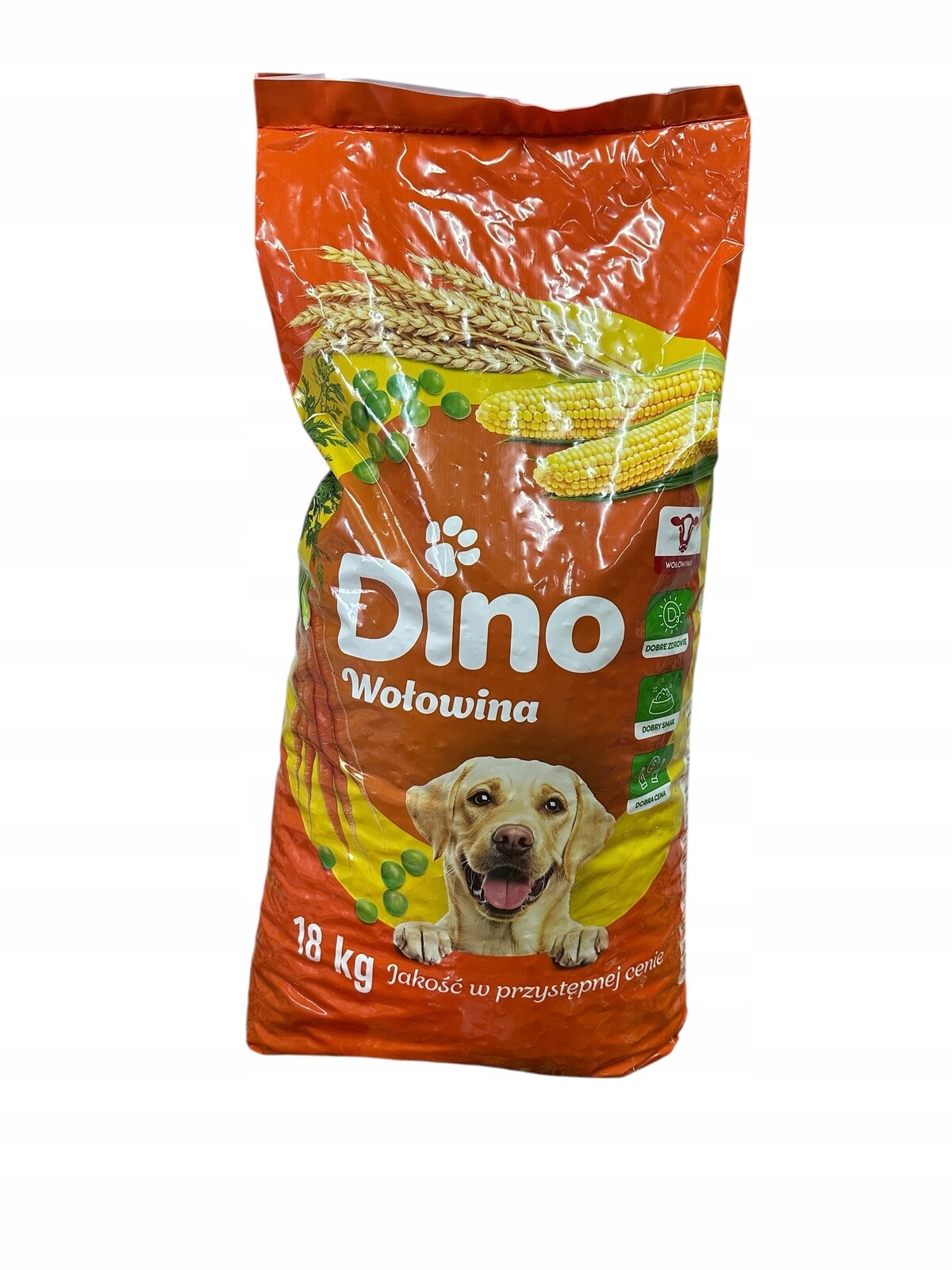 Suché krmivo pro psy Dino s hovězím masem 18 kg