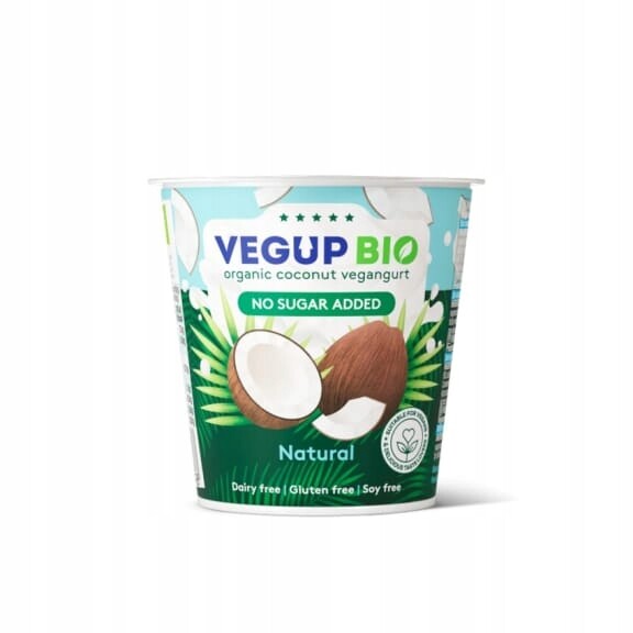 Vegup Bio Veganský kokosový přírodní produkt
