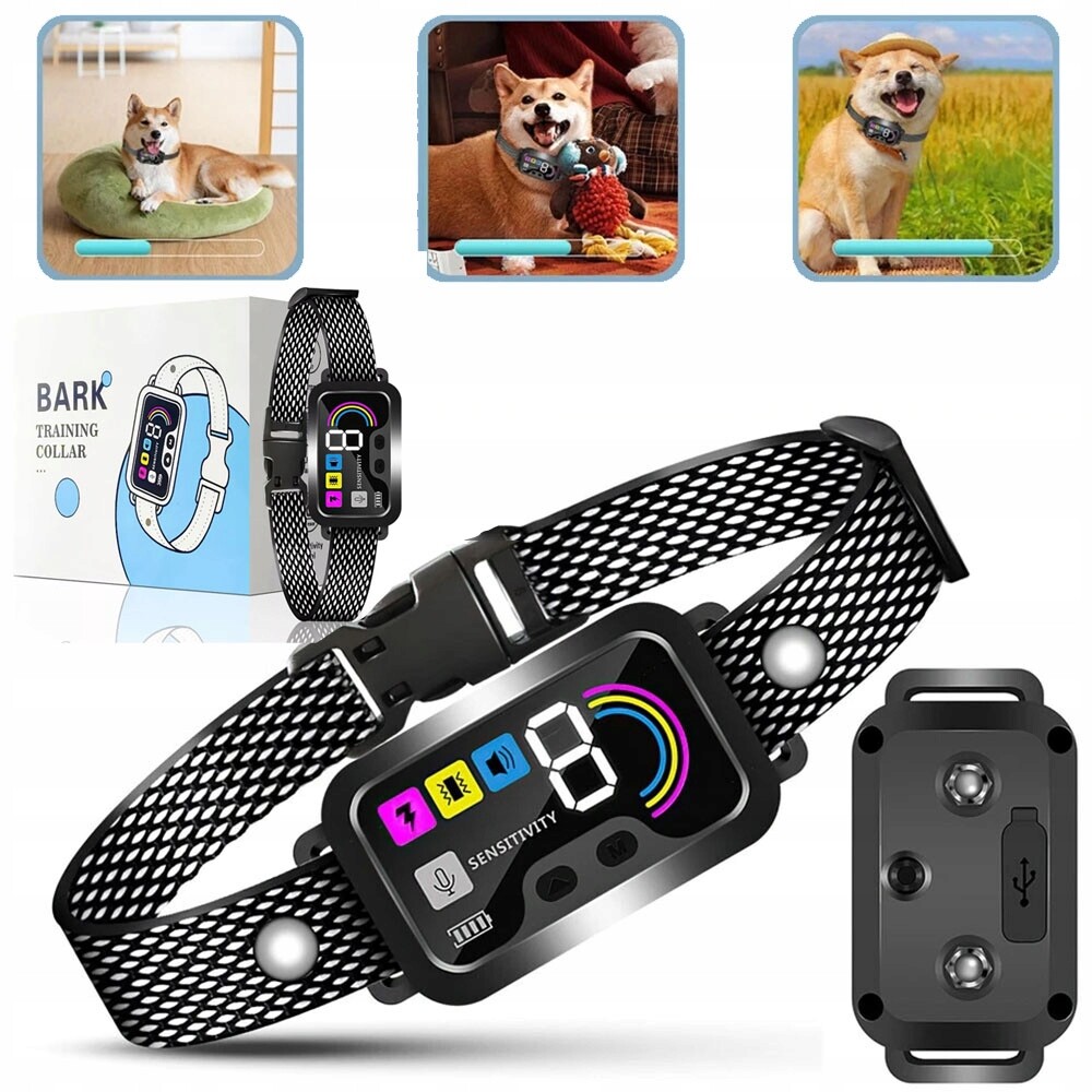 Automatický Nabíjecí Protištěkací Displej S Barevným Displejem Pro Psa