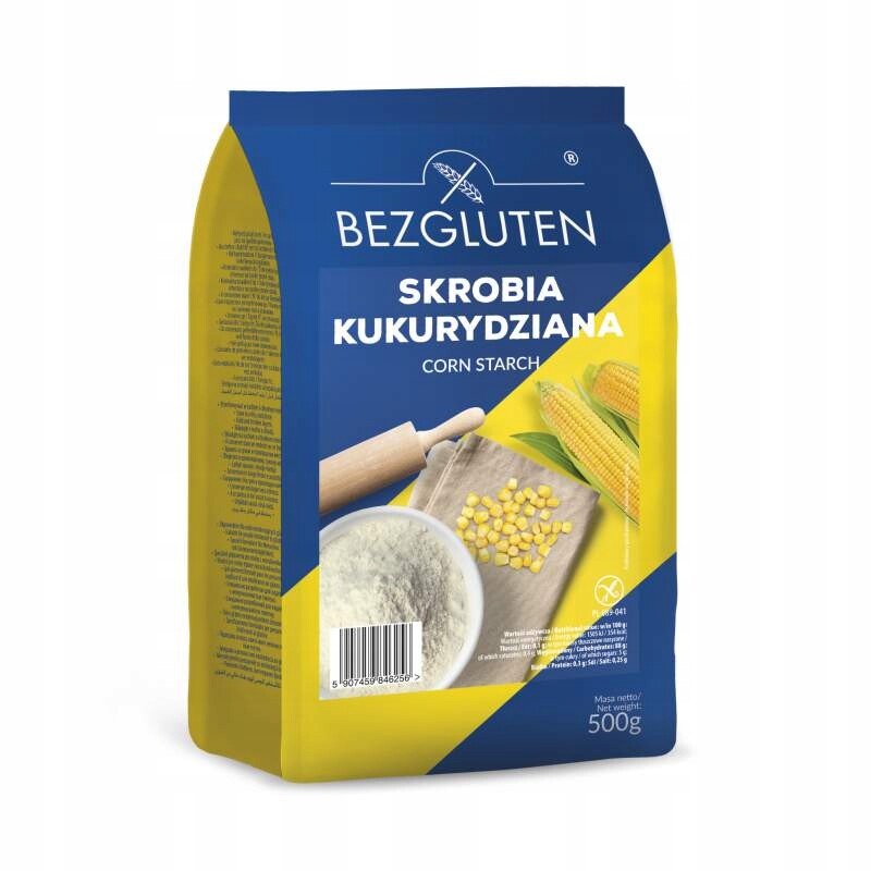 3X Bezlepkový kukuřičný škrob 500 g