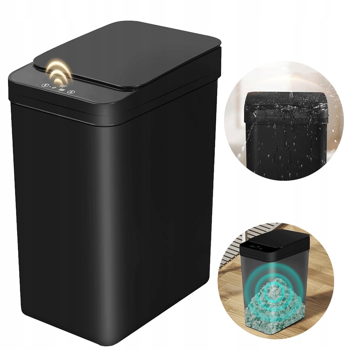 12L Odpadkový Koš S Automatickým Senzorem Do Kuchyňské Koupelny