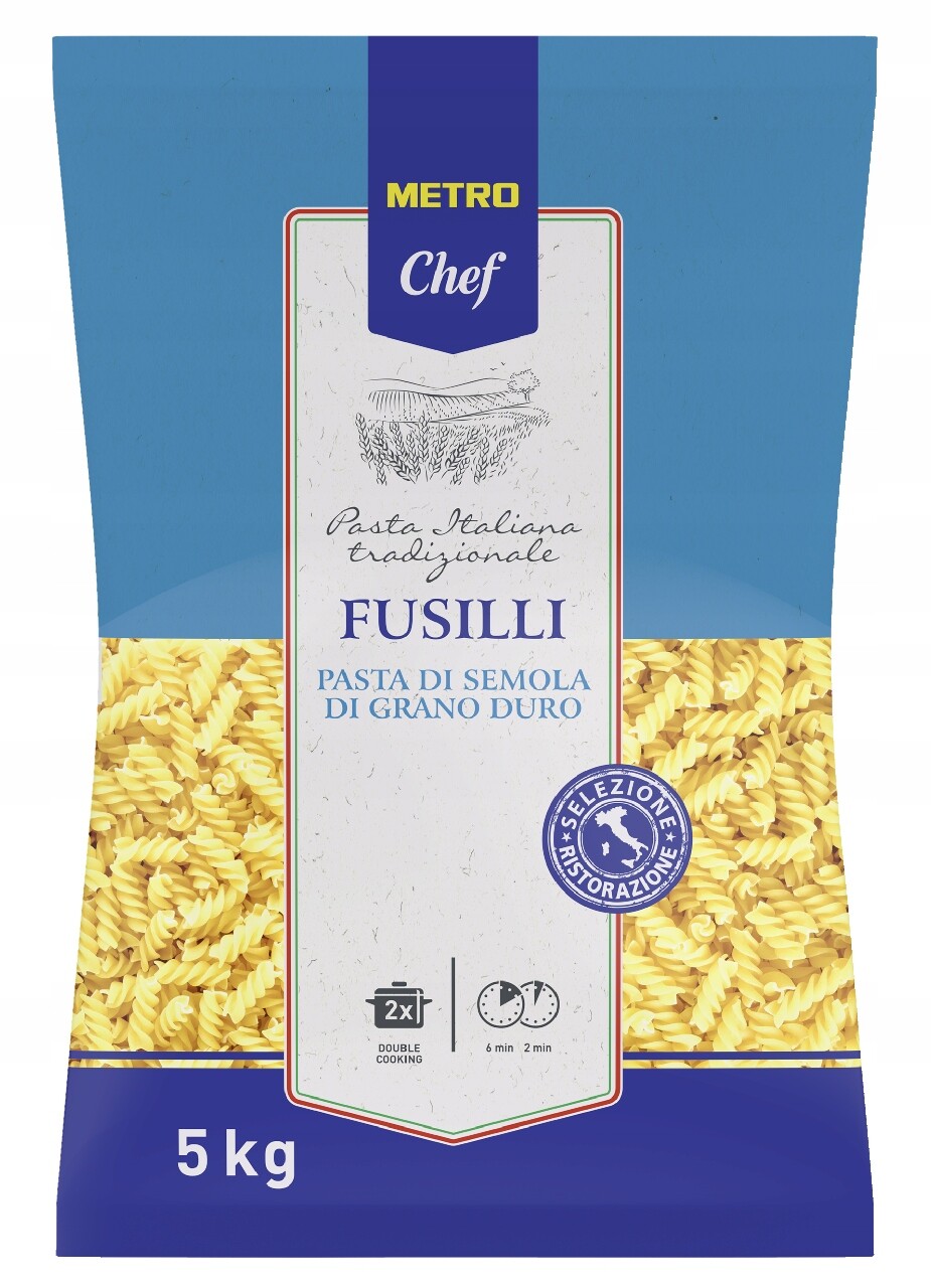 Těstoviny fusilli 5 kg