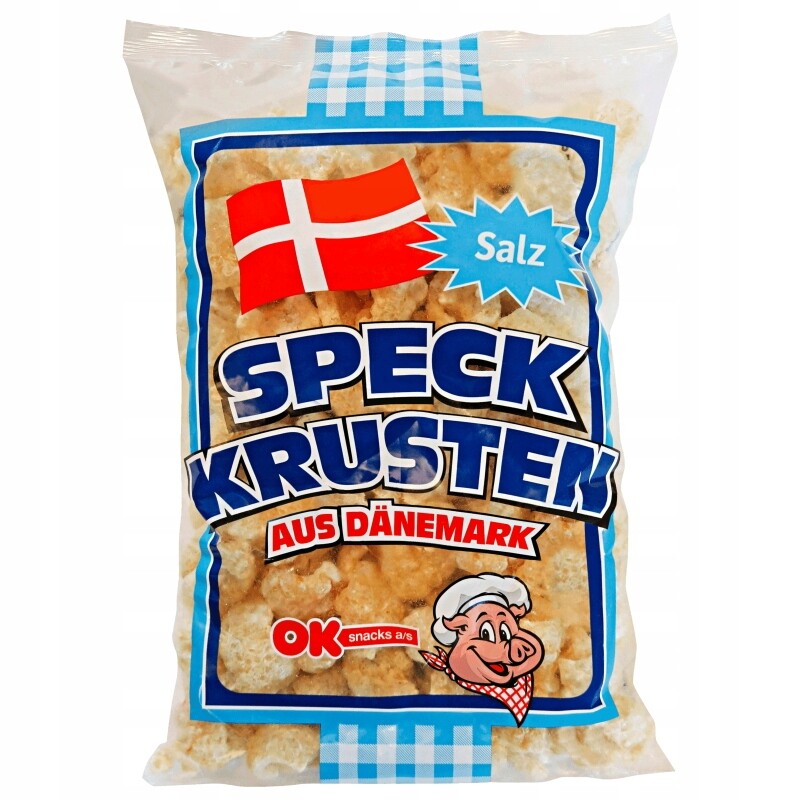 3x Křupky Ok Snacks slaninové solené 150 g