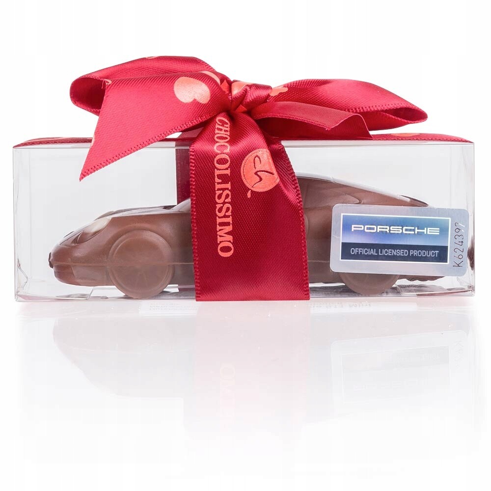 Dárek na Valentýna Porsche 911 Carrera Mini Čokoláda Belgická 45 g