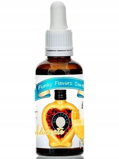 Funky Flavors Sladká advokátní vůně bez cukru a tuku 50 ml