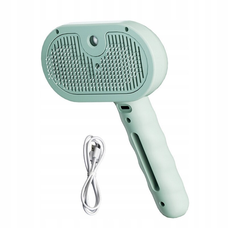 Hřeben s rozprašovačem pro kočky, hřeben na srst pro kočky nástroj na odstranění chlupů