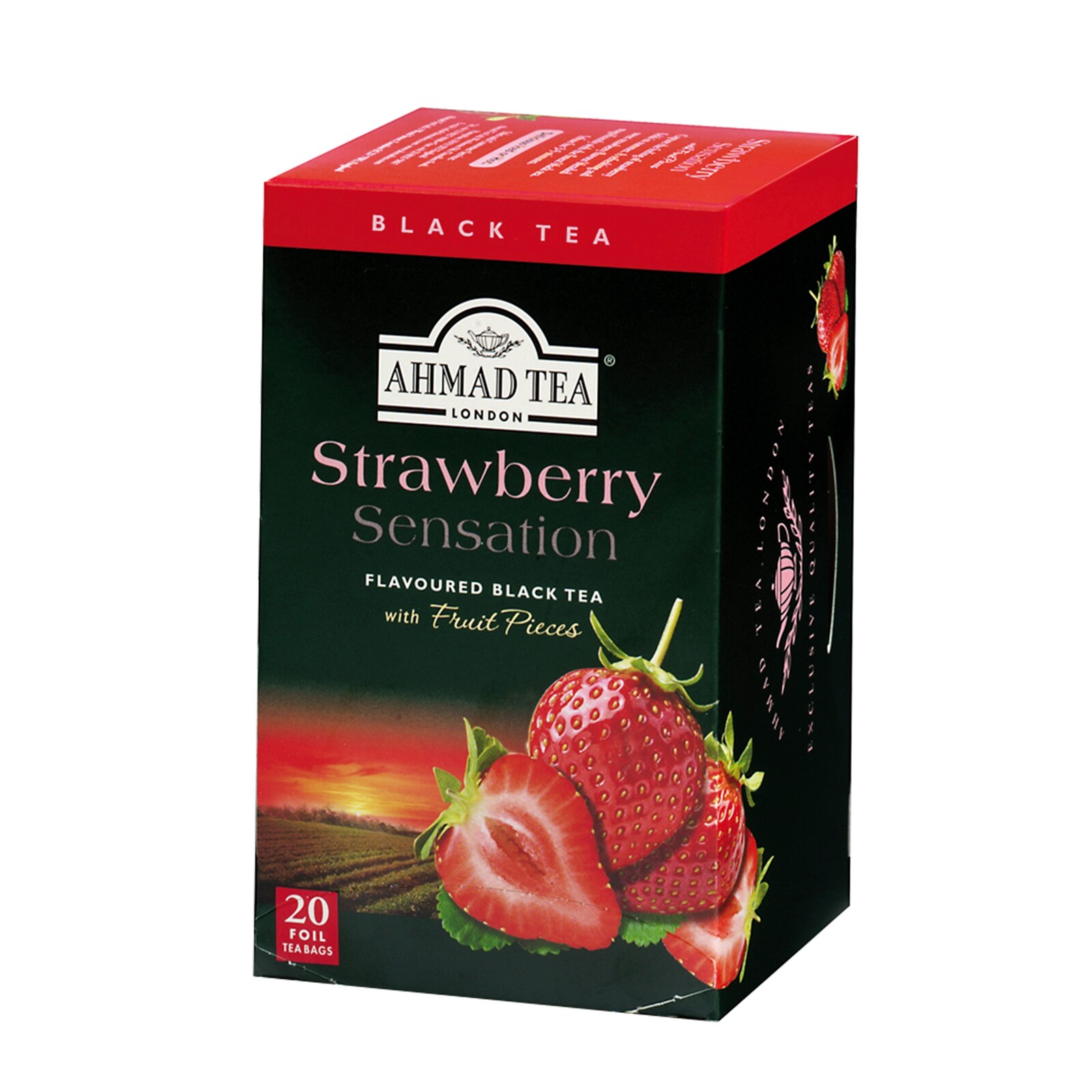 Ahmad Tea Strawberry Sensation ex20 čaj