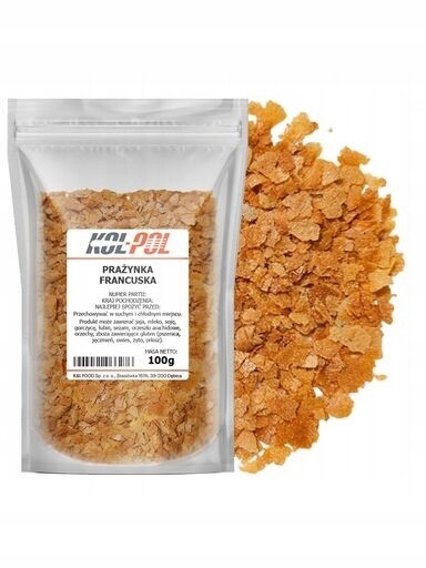 Krekry 100g Křupavé francouzské posypky do dezertů Kol