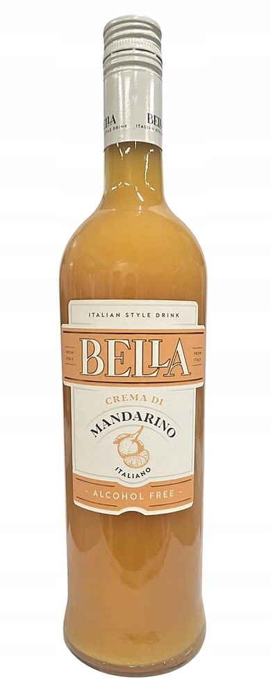 Mandarino nealkoholický krém 750 ml Bella