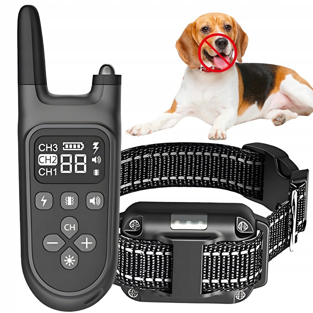 Inteligentní Protištěkací Obojek Pro Psa Trénink Bezpečný Pro Vás