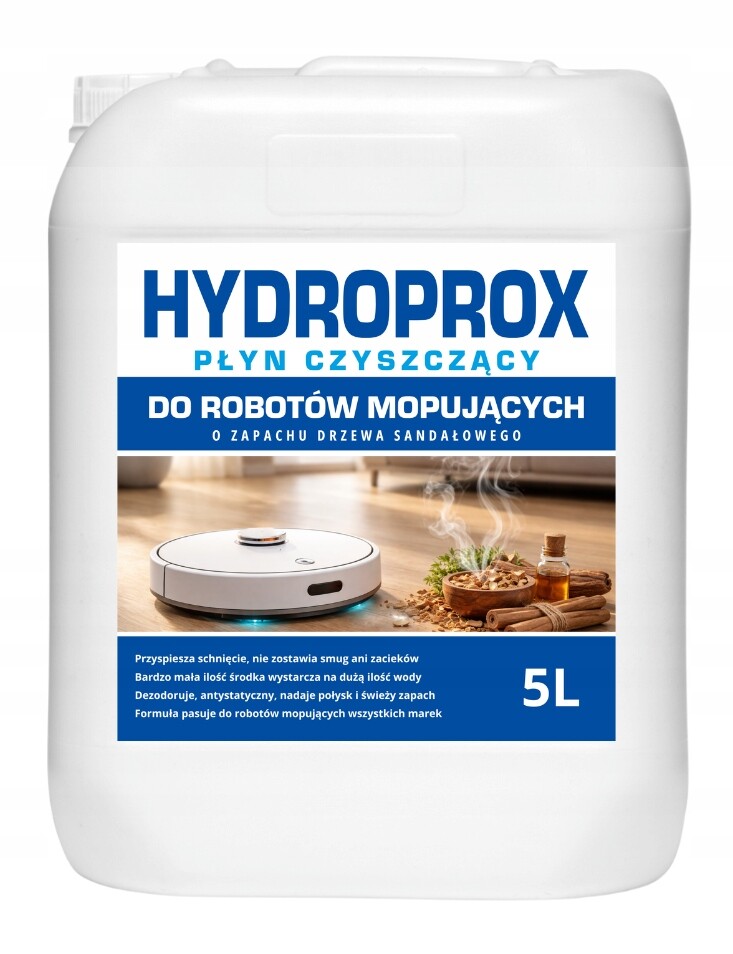 Hydroprox Čisticí Kapalina Mopovací Roboty S Vůní Santalového Dřeva 5 L