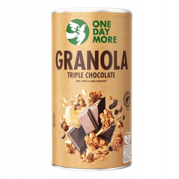 One Day More Granola trojitá čokoládová
