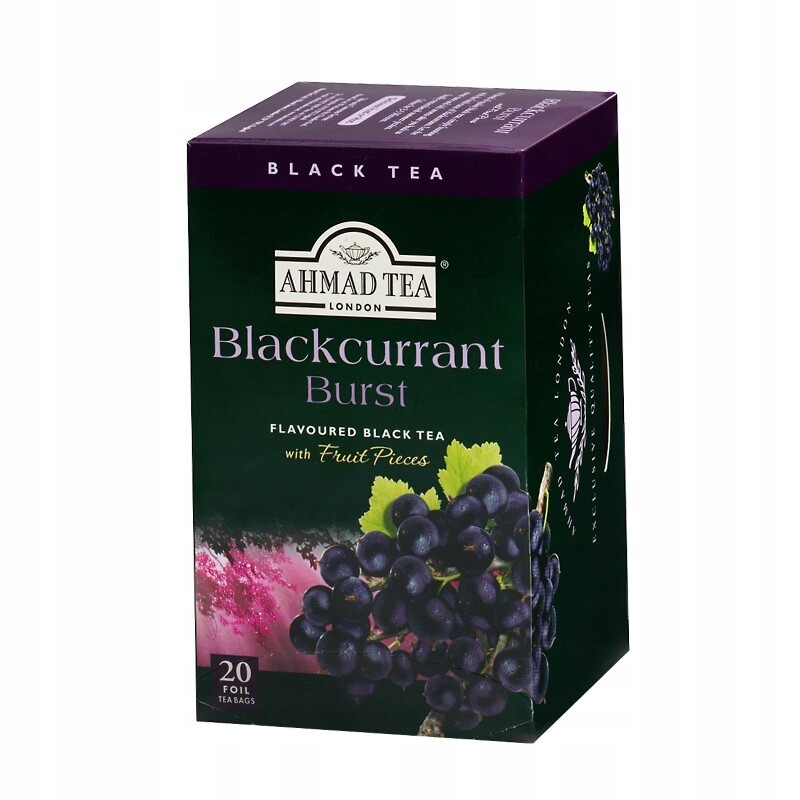 Ahmad Tea Blackcurrant Burst ex20 čaj