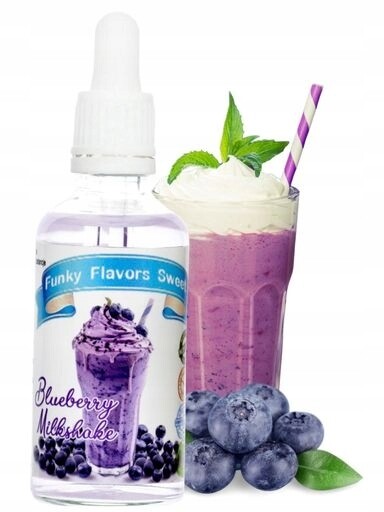 Aroma Sweet Blueberry Milkshake borůvkový šejk 50 ml Funky Flavors